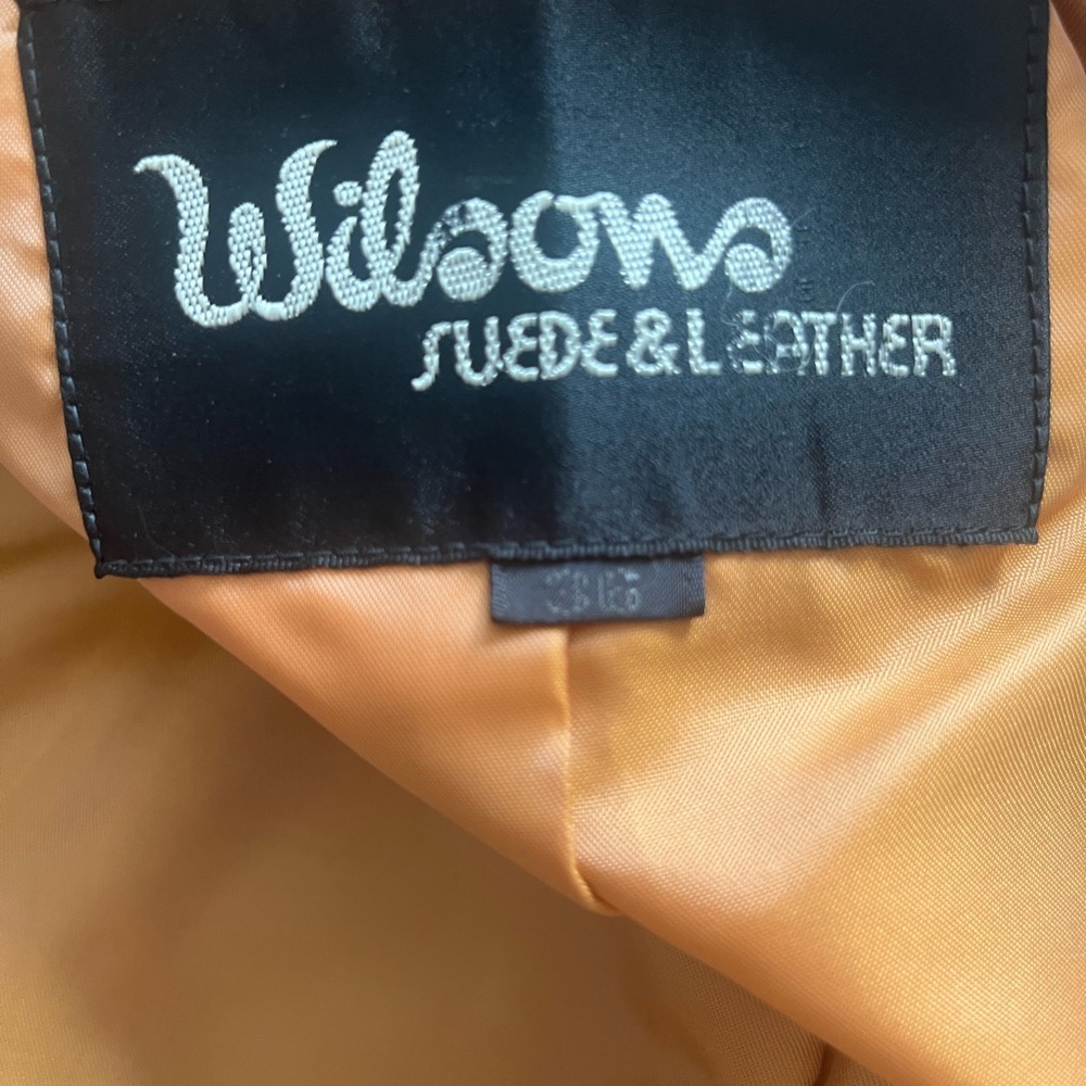 Wilsons Leather Vintage Tan Blazer - Picture 14 of 15